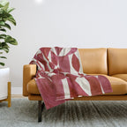 CRIMSON RUBY Throw Blanket Gallery Image 1