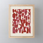 CRIMSON RUBY Mini Art Print Gallery Image 1