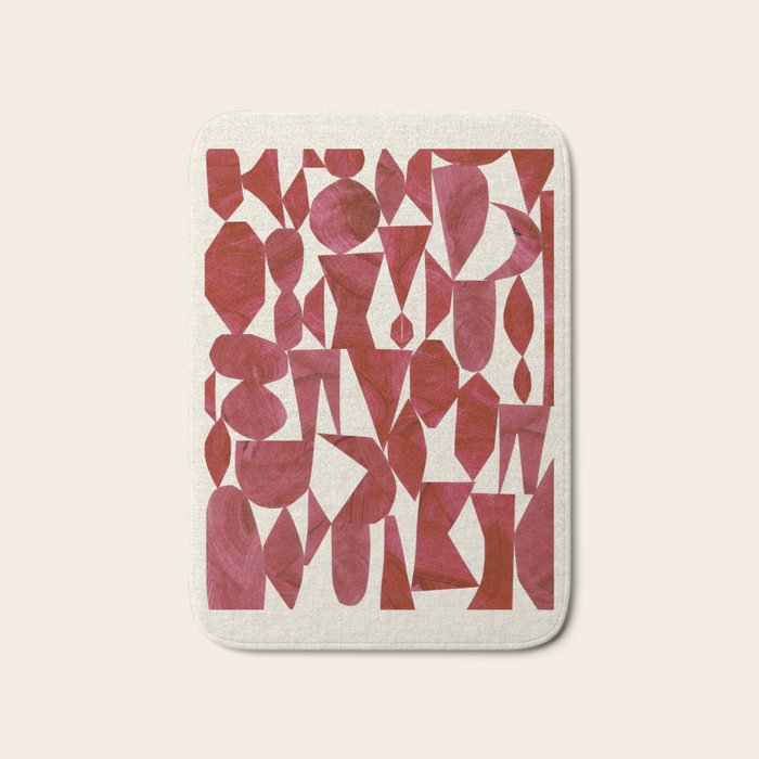 CRIMSON RUBY Bath Mat Gallery Image 1