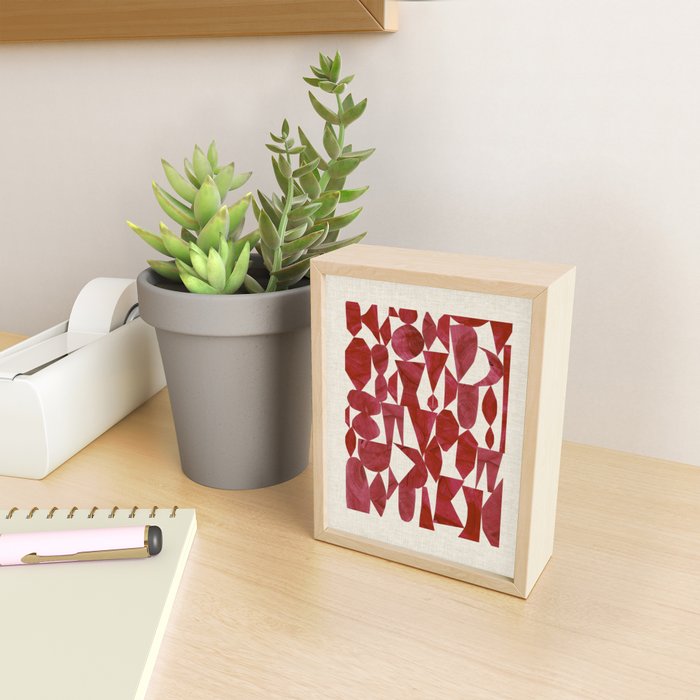 CRIMSON RUBY Mini Art Print Gallery Image 2