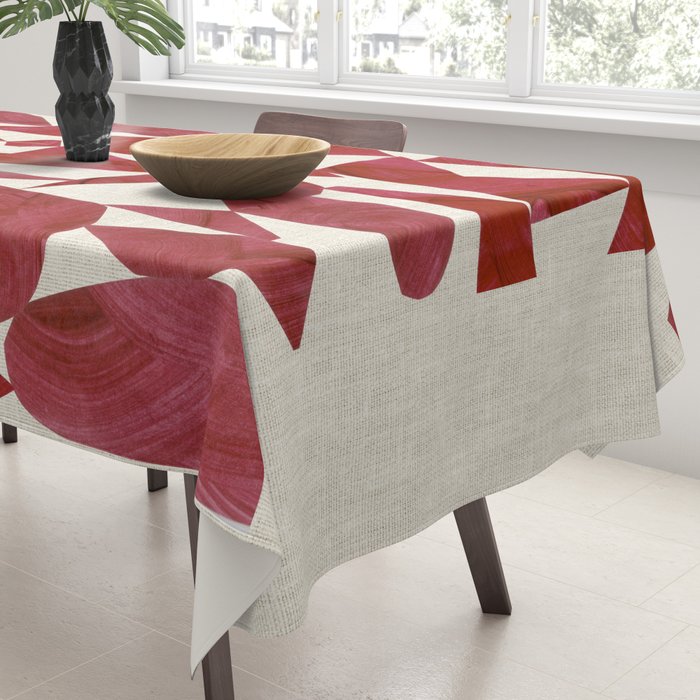 CRIMSON RUBY Tablecloth Gallery Image 3