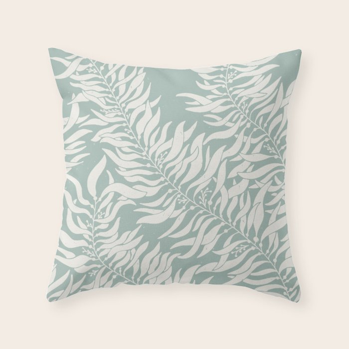 Kelp Forest Throw Pillow Gallery Image 6