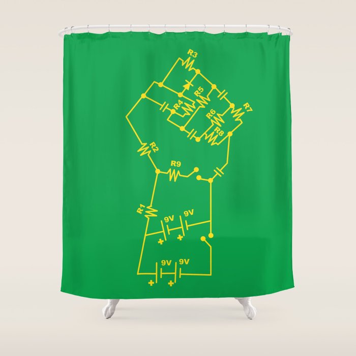 Re-Volt Shower Curtain Gallery Image 1