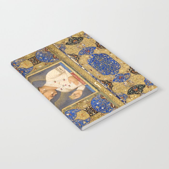 Antique Indian Miniature Painted Illustration Notebook Gallery Image 1