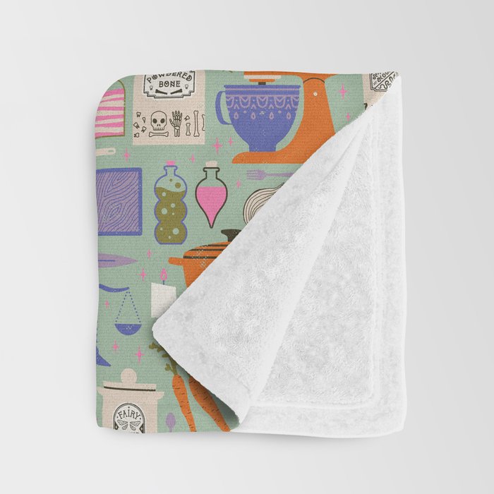 Kitchen Witch Throw Blanket Gallery Image 3