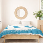 cornered! (bunny and crocodile) Duvet Cover Gallery Image 3