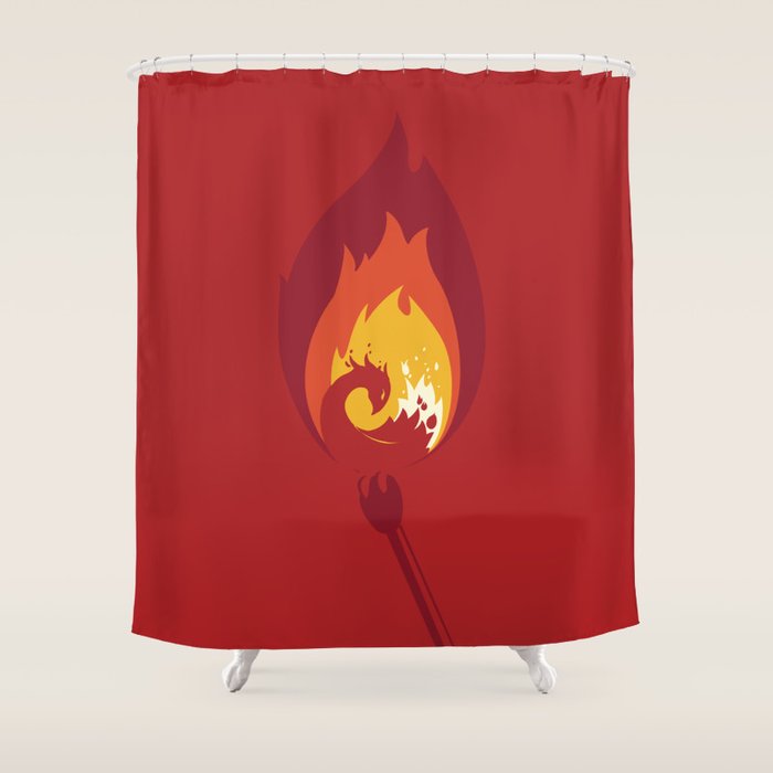 Phoenix Shower Curtain Gallery Image 1