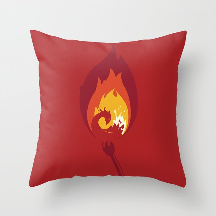 Phoenix Throw Pillow Gallery Image 6