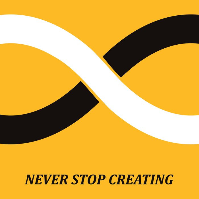 Never stop creating (the infinity pencil) Coffee Mug Gallery Image 2