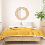 Never stop creating (the infinity pencil) Duvet Cover Gallery Image 3