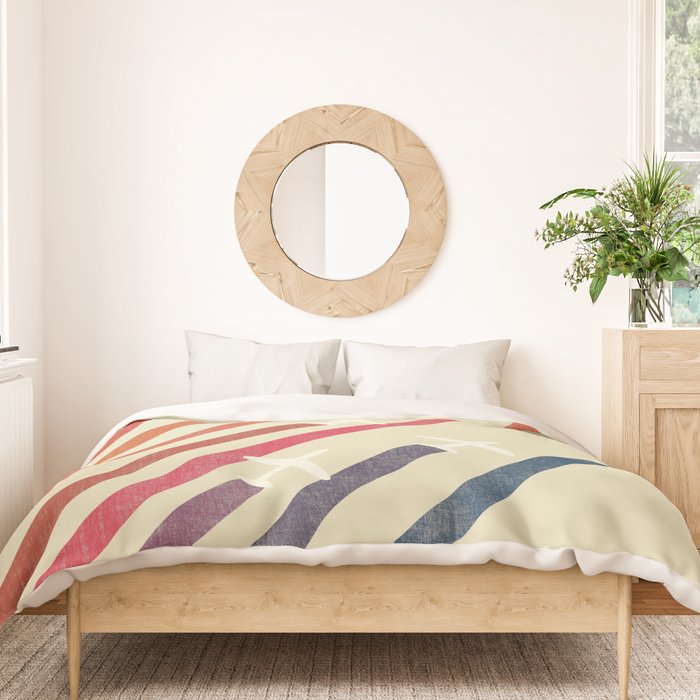 Aerial display (ver.2) Duvet Cover Gallery Image 3