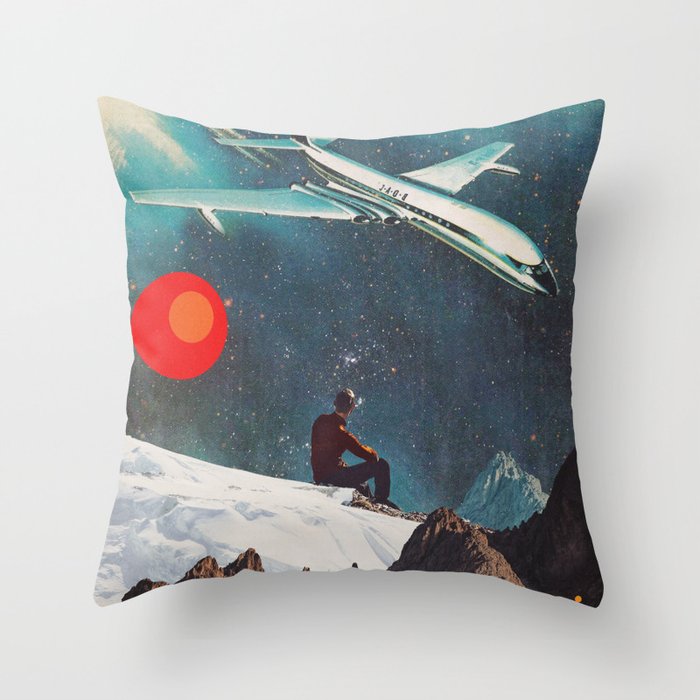 RetroVoyager Throw Pillow Gallery Image 6