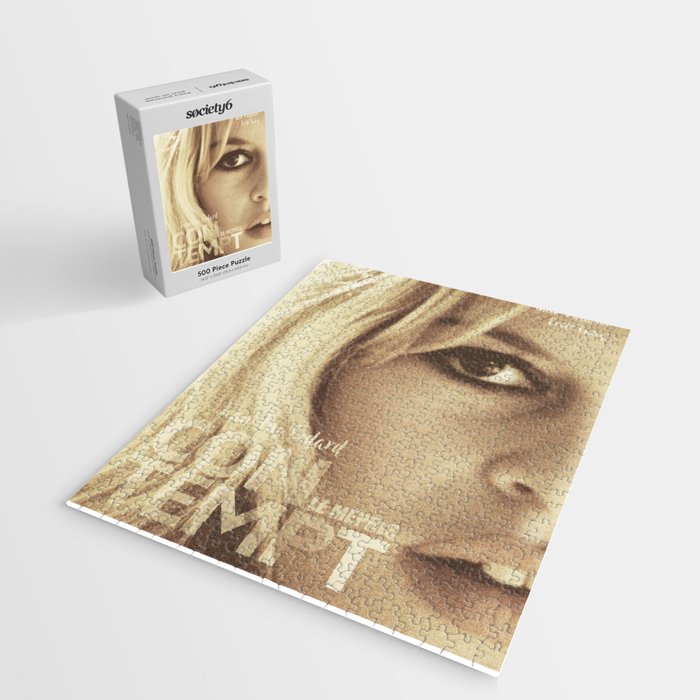 Brigitte Bardot, Contempt, movie poster, Le Mepris, Jean-Luc Godard, Fritz Lang, Jigsaw Puzzle Gallery Image 2