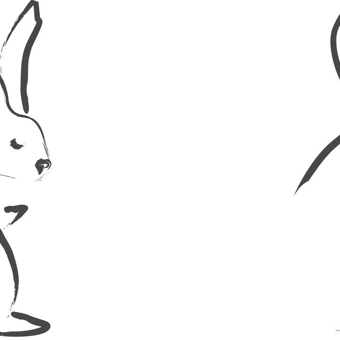 Zen Snow Bunny Coffee Mug Gallery Image 2