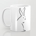 Zen Snow Bunny Coffee Mug Gallery Image 3