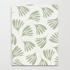 Sage Green Wispy Leaves Contemporary Abstract Botanical Pattern Notebook Gallery Image 4