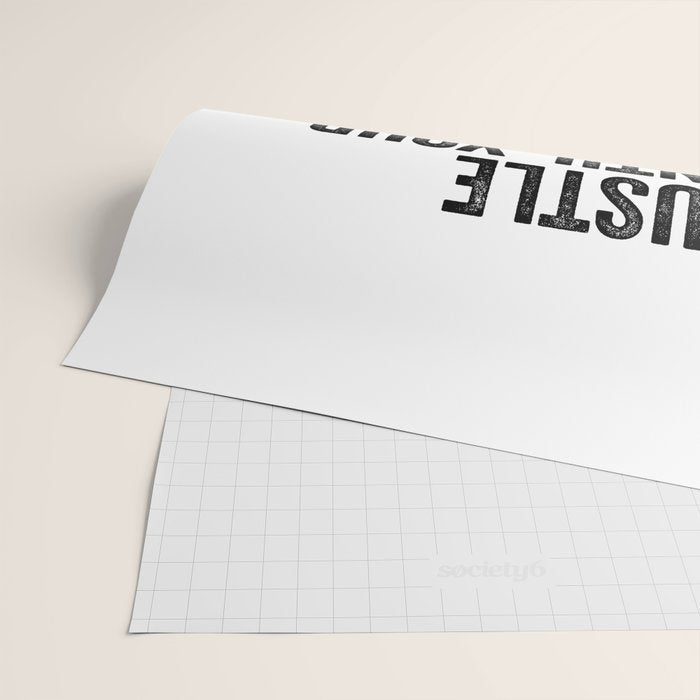 Hustle until your haters ask if you're hiring Wrapping Paper Gallery Image 2