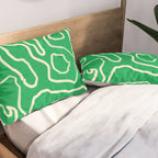 Abstract line art 151 Pillow Sham Gallery Image 2