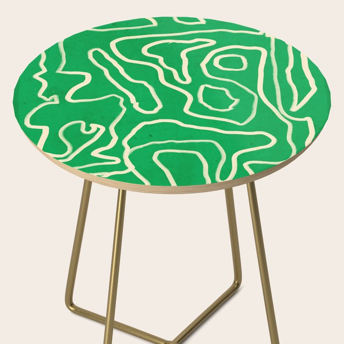 Abstract line art 151 Side Table Gallery Image 2