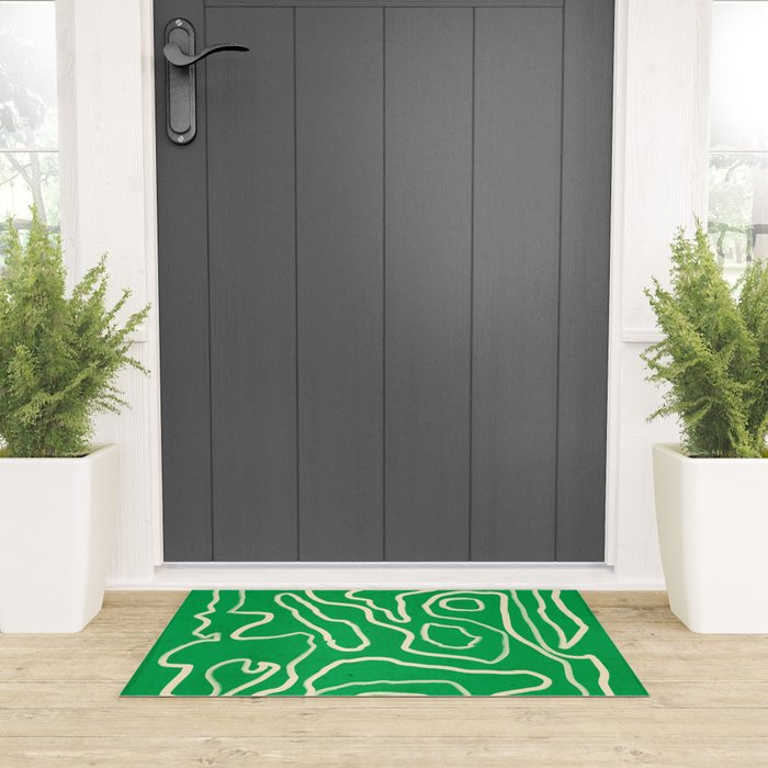 Abstract line art 151 Welcome Mat Gallery Image 3