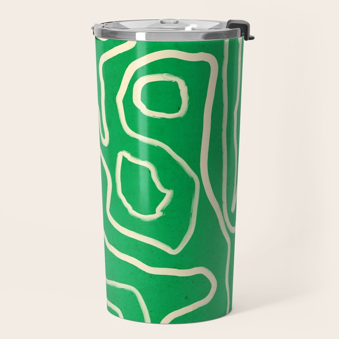 Abstract line art 151 Travel Mug Gallery Image 2