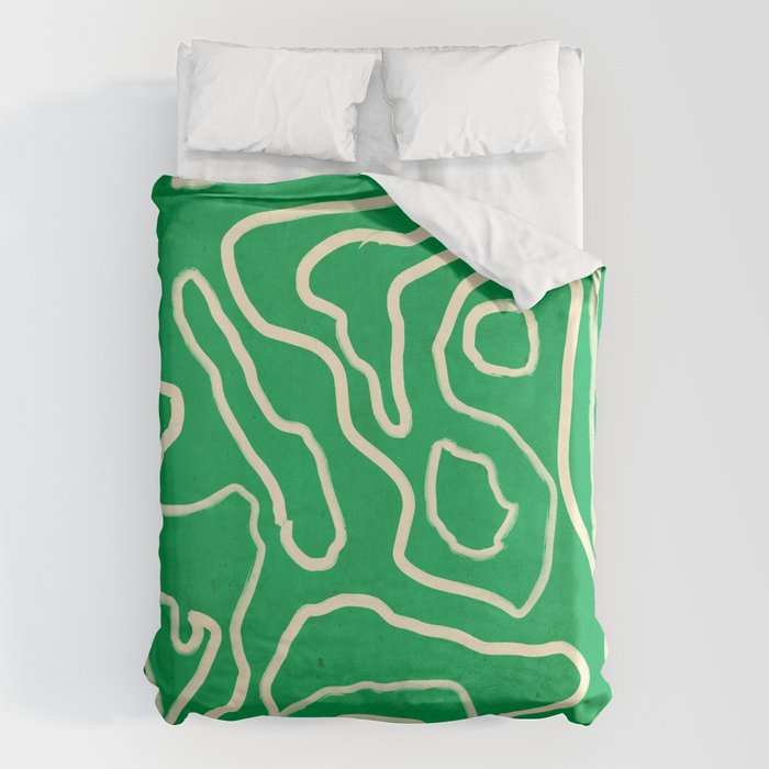Abstract line art 151 Duvet Cover Gallery Image 1