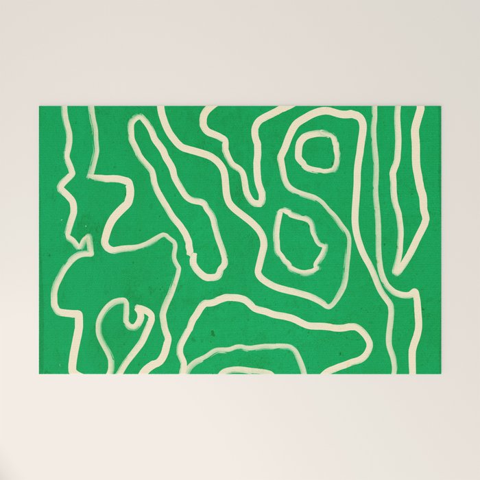 Abstract line art 151 Welcome Mat Gallery Image 1