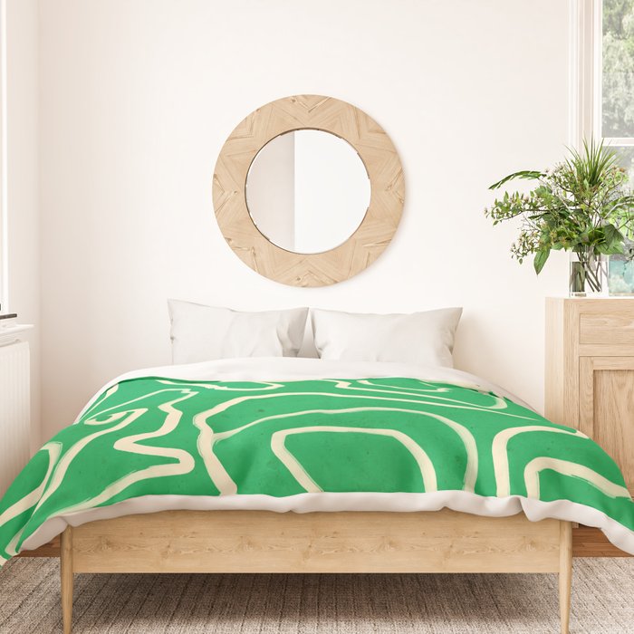 Abstract line art 151 Duvet Cover Gallery Image 3