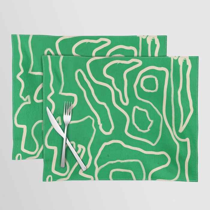 Abstract line art 151 Placemat Gallery Image 1