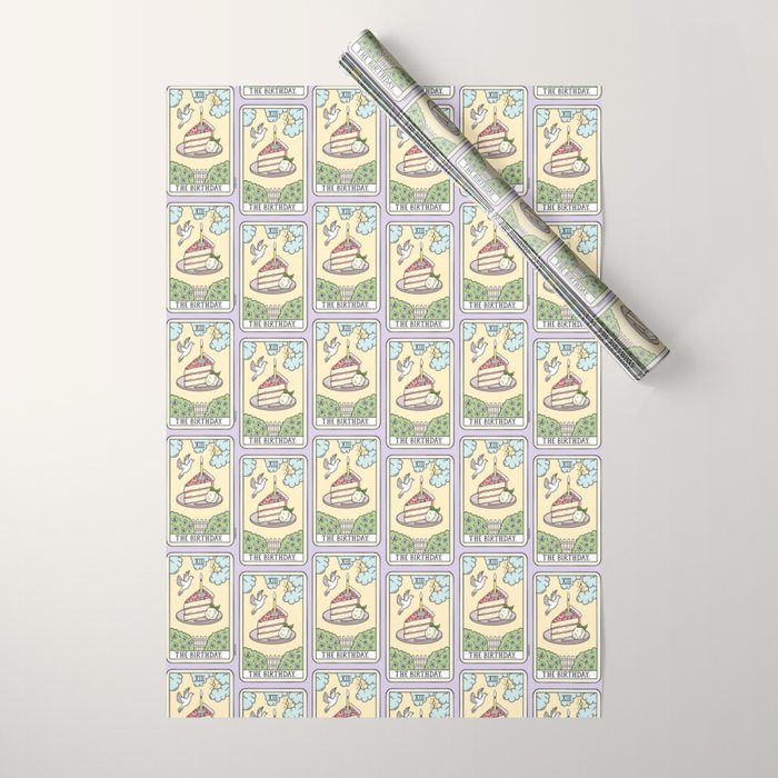 BIRTHDAY READING Wrapping Paper Gallery Image 1
