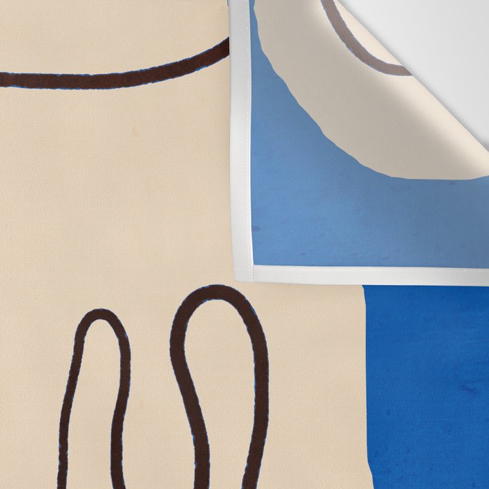 Abstract Face 49 Wall Tapestry Gallery Image 3