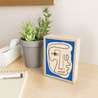 Abstract Face 49 Mini Art Print Gallery Image 2