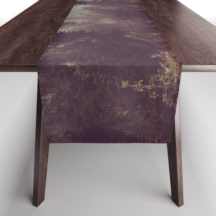 Weekend Escape - Forest Nature Photography Table Runner Gallery Image 1