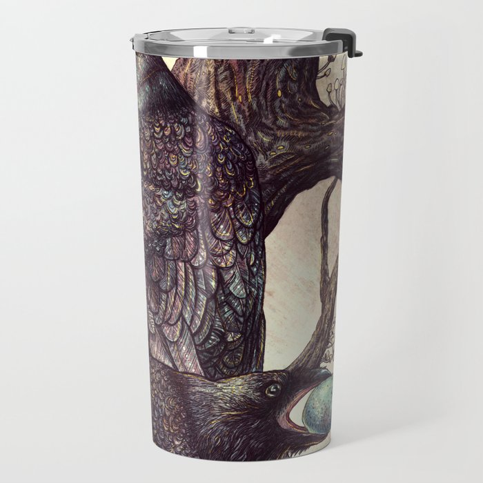 Ravens Travel Mug Gallery Image 2