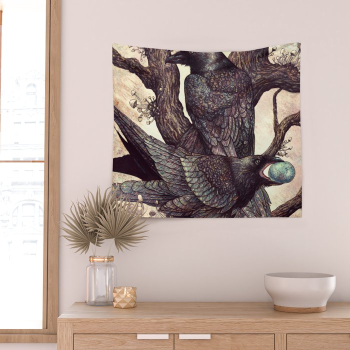 Ravens Wall Tapestry Gallery Image 2