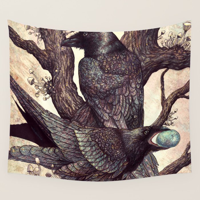 Ravens Wall Tapestry Gallery Image 4