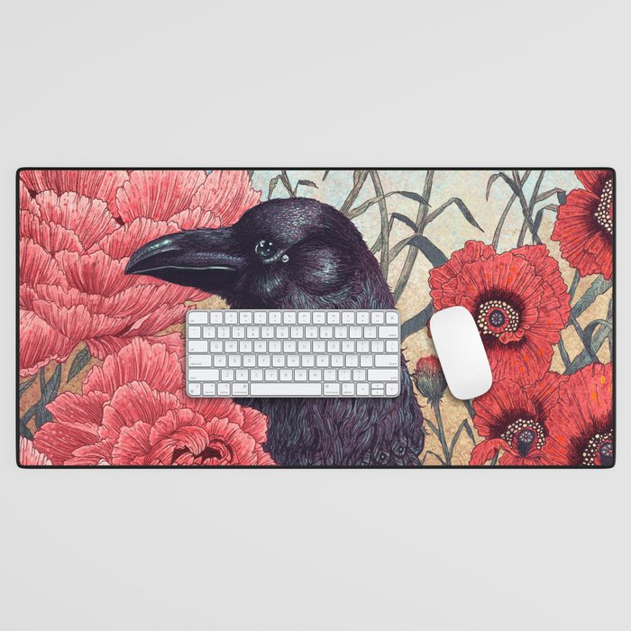 Crow Effigy Desk Mat Gallery Image 1
