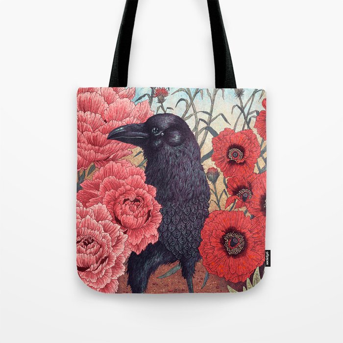 Crow Effigy Tote Bag Gallery Image 1