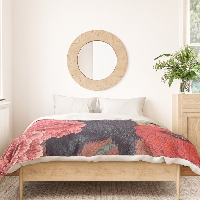 Crow Effigy Duvet Cover Gallery Image 3