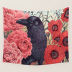 Crow Effigy Wall Tapestry Gallery Image 4
