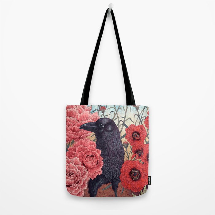 Crow Effigy Tote Bag Gallery Image 2