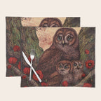 Tawny Owlets Placemat Gallery Image 1