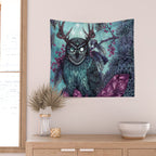 Night Owl Wall Tapestry Gallery Image 2