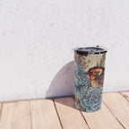 Bird Blue Roses Travel Mug Gallery Image 4