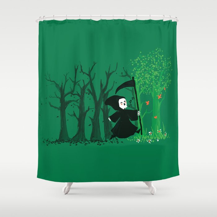 The hills WERE alive Shower Curtain Gallery Image 1