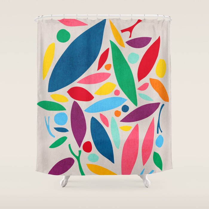 Found Objects Shower Curtain Gallery Image 1