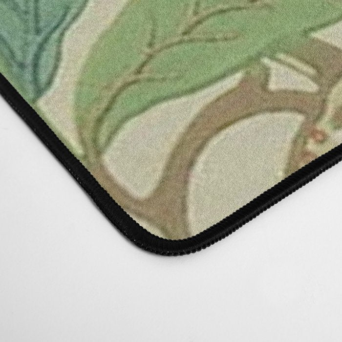 William Morris Bird & Pomegranate Bayleaf and Cream Desk Mat Gallery Image 4