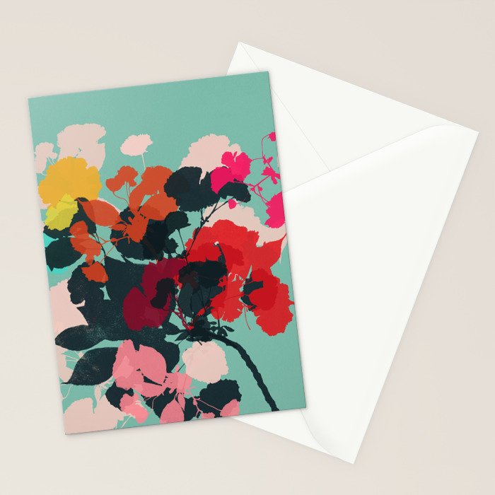 cherry blossom 5 h Stationery Card Gallery Image 2