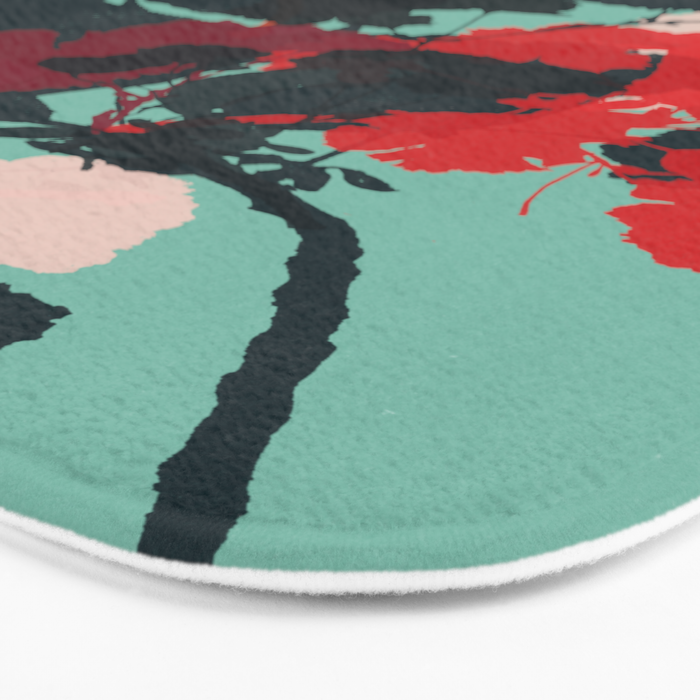 cherry blossom 5 h Bath Mat Gallery Image 3