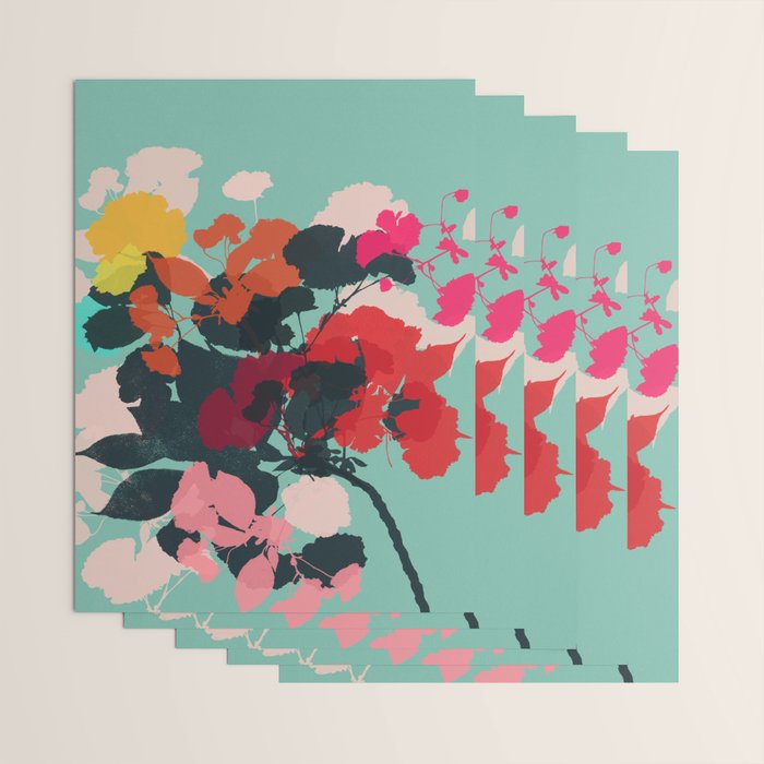 cherry blossom 5 h Wrapping Paper Gallery Image 3